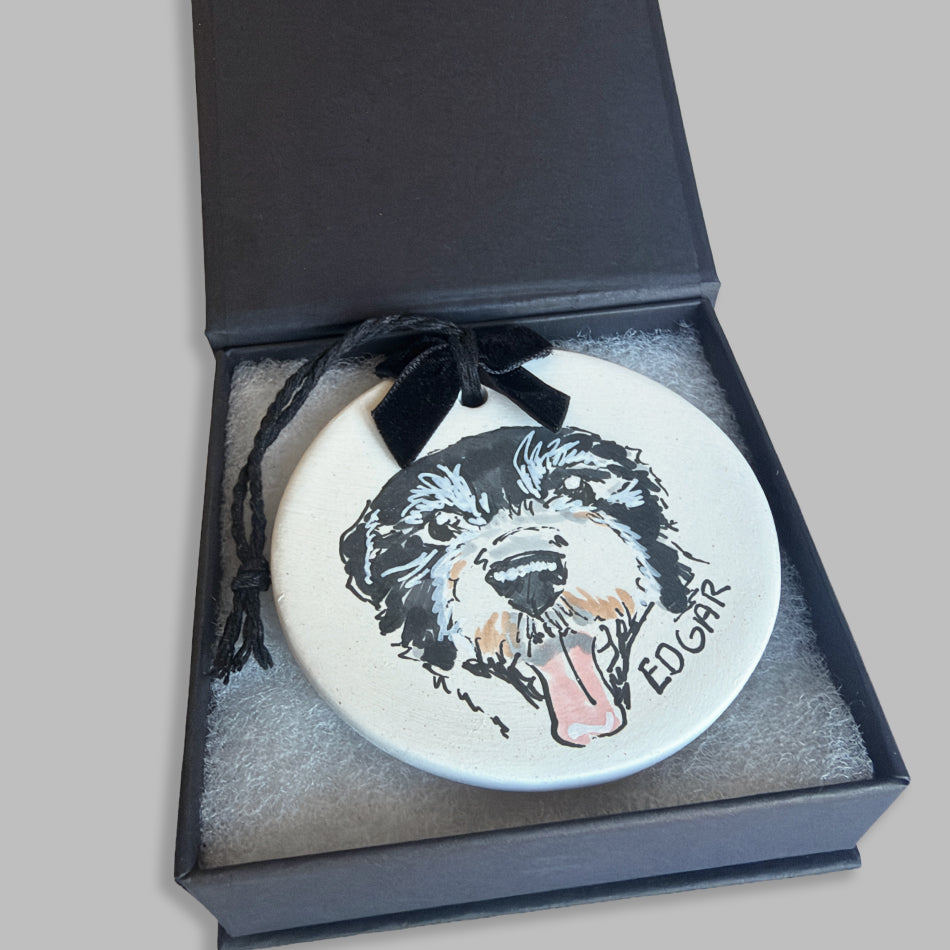 Sketchy Pet Ornament