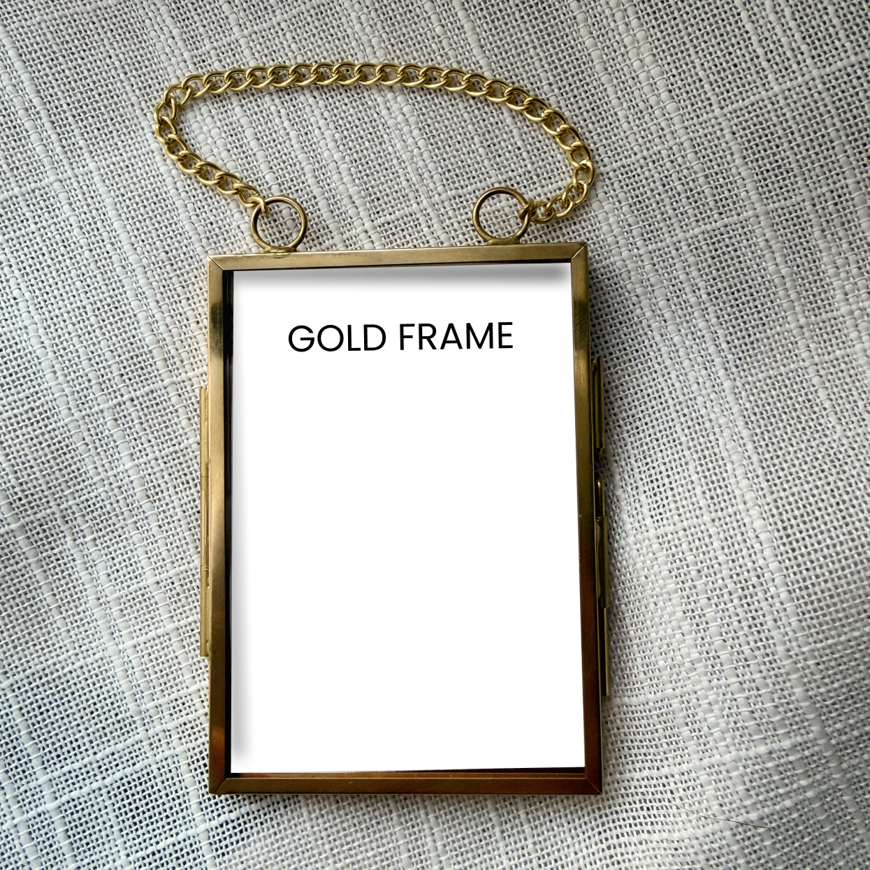 2.5x3.5" Gold Frame
