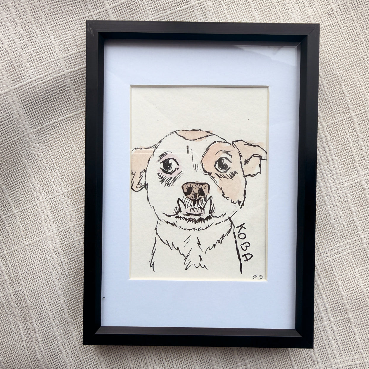 3.5x5" Metal Frame with Mat