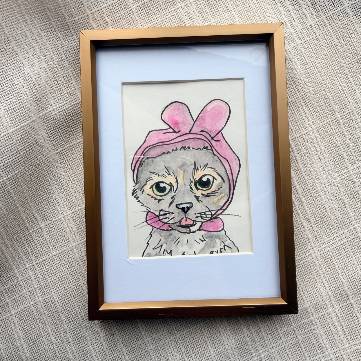 3.5x5" Metal Frame with Mat