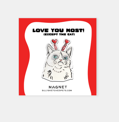 Grumpy Cat, Funny Cat Fridge Magnet