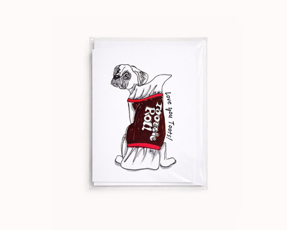 Love you Toots!- Funny Dog Love Card