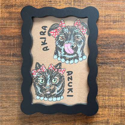 Silly Sketched Pet Portrait
