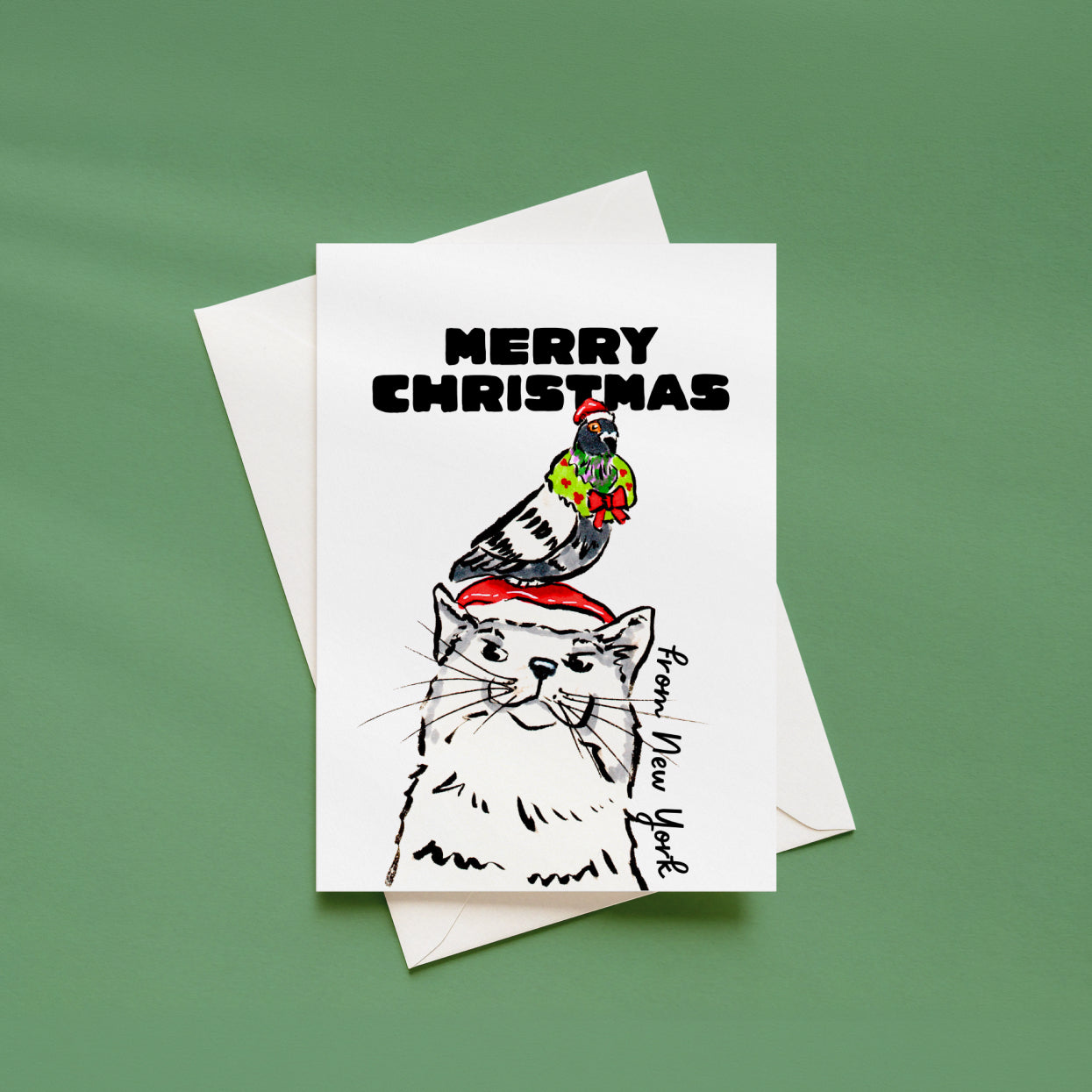New York Christmas Greeting Card
