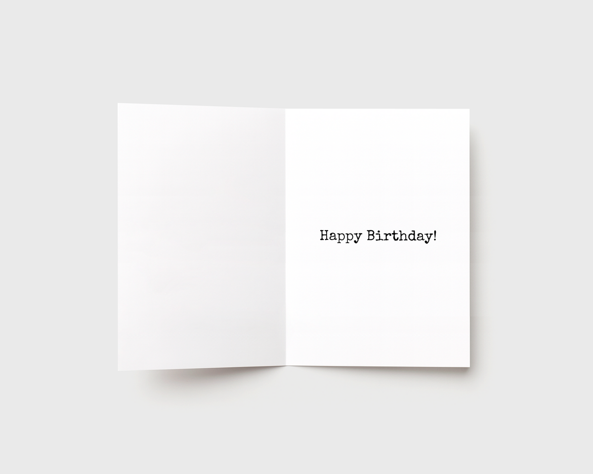 40th Birthday- Cat Lover Funny Animal Card