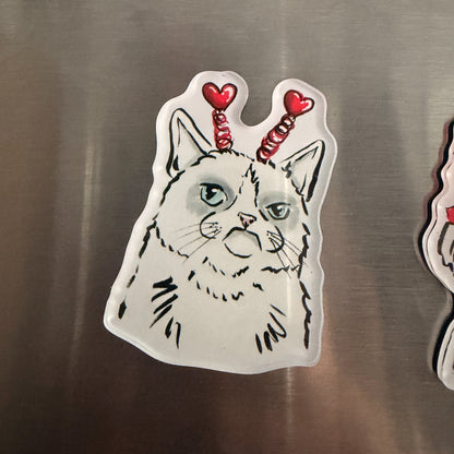 Grumpy Cat, Funny Cat Fridge Magnet