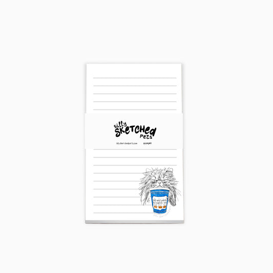 Bodega Coffee Cat Magnetic Notepad